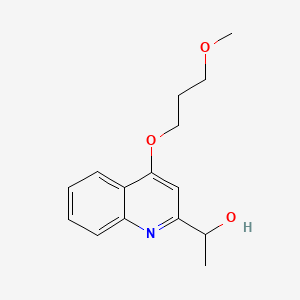 1-(4-(3-Methoxypropoxy)quinolin-2-yl)ethanol