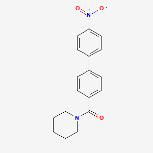 1-{[4-(4-Nitrophenyl)phenyl]carbonyl}piperidine