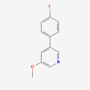 3-(4-Fluorophenyl)-5-methoxypyridine