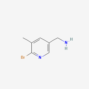 (6-Bromo-5-methylpyridin-3-yl)methanamine