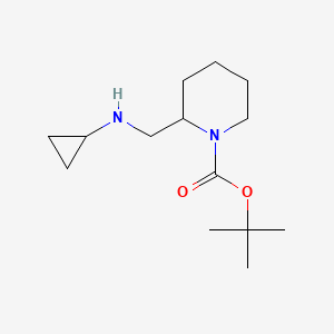 tert-Butyl 2-((cyclopropylamino)methyl)piperidine-1-carboxylate