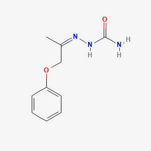 molecular formula C10H13N3O2 B577812 1-Phenoxy-2-propanone semicarbazone CAS No. 13661-98-8