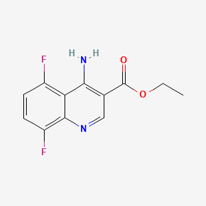 Ethyl 4-amino-5,8-difluoroquinoline-3-carboxylate