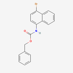 Benzyl (4-bromonaphthalen-1-yl)carbamate