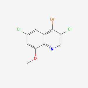 4-Bromo-3,6-dichloro-8-methoxyquinoline