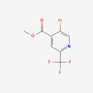 Methyl 5-bromo-2-(trifluoromethyl)isonicotinate