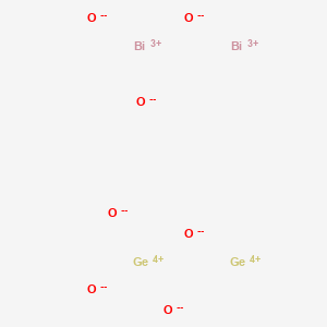 molecular formula Bi2Ge2O7 B577836 Bismuth germanium oxide (Bi12GeO20) CAS No. 12233-73-7