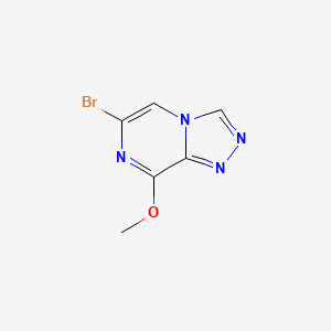 6-Bromo-8-methoxy-[1,2,4]triazolo[4,3-a]pyrazine