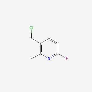 3-(Chloromethyl)-6-fluoro-2-methylpyridine