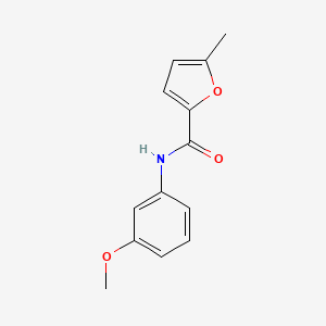 molecular formula C13H13NO3 B5778565 N-(3-methoxyphenyl)-5-methylfuran-2-carboxamide 