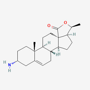molecular formula C21H31NO2 B577867 吉丁根碱 CAS No. 13084-70-3