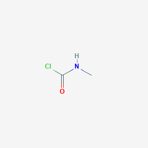 molecular formula C2H4ClNO B057787 Methylaminoformyl chloride CAS No. 6452-47-7