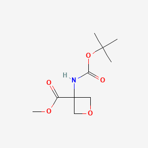 Methyl 3-(boc-amino)-3-oxetanecarboxylate