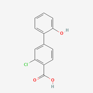 2-Chloro-4-(2-hydroxyphenyl)benzoic acid