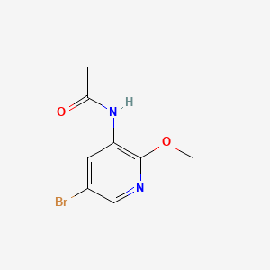 N-(5-bromo-2-methoxypyridin-3-yl)acetamide