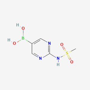 2-(Methylsulfonamido)pyrimidine-5-boronic acid