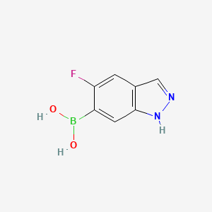 5-Fluoro-1H-indazole-6-boronic acid