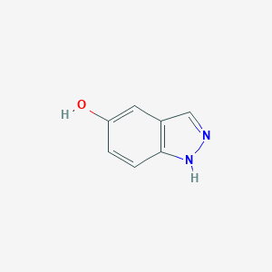 molecular formula C7H6N2O B057792 1H-Indazol-5-ol CAS No. 15579-15-4