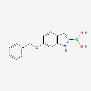 (6-(Benzyloxy)-1H-indol-2-yl)boronic acid