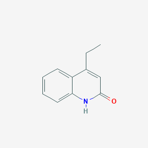 molecular formula C11H11NO B057793 4-乙基喹啉-2(1H)-酮 CAS No. 61304-66-3