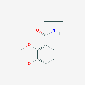molecular formula C13H19NO3 B5779515 N-tert-butyl-2,3-dimethoxybenzamide 