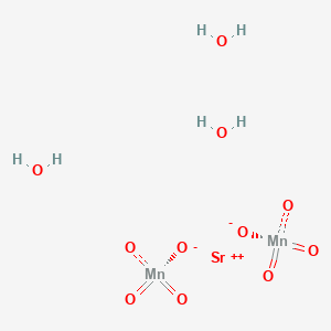 molecular formula H6Mn2O11Sr B577955 高锰酸锶三水合物 CAS No. 14446-13-0