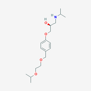 molecular formula C18H31NO4 B057797 S(-)-Bisoprolol CAS No. 99103-03-4