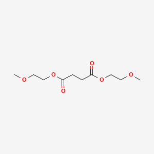 molecular formula C10H18O6 B577973 Bis(2-methoxyethyl) succinate CAS No. 10494-02-7