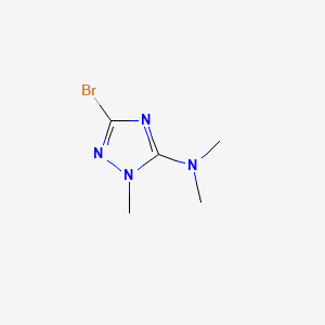 3-bromo-N,N,1-trimethyl-1H-1,2,4-triazol-5-amine