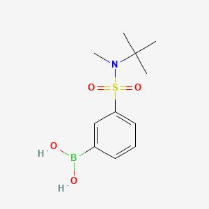 3-(N-t-butyl-N-methylsulfamoyl)phenylboronic acid