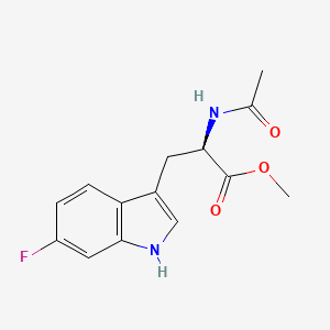 (R)-N-Acetyl-6-fluoro-trp-ome