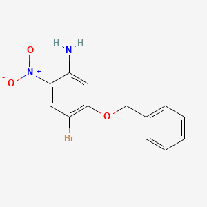 5-(Benzyloxy)-4-bromo-2-nitroaniline