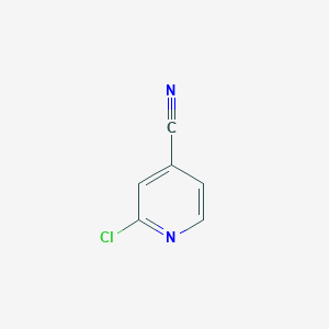 molecular formula C6H3ClN2 B057802 2-氯-4-氰基吡啶 CAS No. 33252-30-1