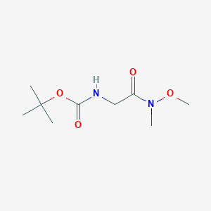 tert-Butyl (2-(methoxy(methyl)amino)-2-oxoethyl)carbamate