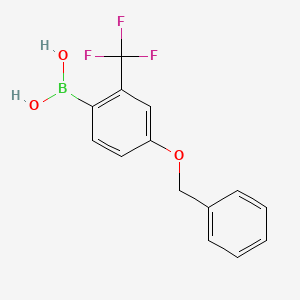4-(Benzyloxy)-2-(trifluoromethyl)phenylboronic acid
