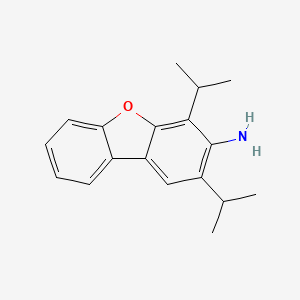molecular formula C18H21NO B578099 2,4-Diisopropyldibenzo[b,d]furan-3-amine CAS No. 1332881-95-4