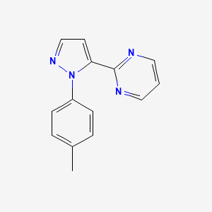2-(1-(p-Tolyl)-1H-pyrazol-5-yl)pyrimidine