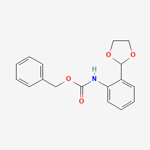 2-[2-(Cbz-amino)phenyl]-1,3-dioxolane