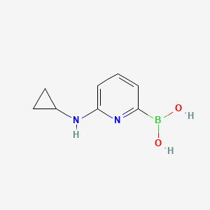 (6-(Cyclopropylamino)pyridin-2-yl)boronic acid