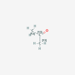 molecular formula C3H6O B057817 Acetone-13C3 CAS No. 93628-01-4