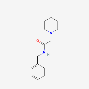 molecular formula C15H22N2O B5781724 N-benzyl-2-(4-methylpiperidin-1-yl)acetamide CAS No. 42175-96-2