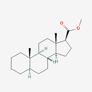 molecular formula C21H34O2 B578180 5[alpha]-Etianic acid methyl ester CAS No. 15173-52-1
