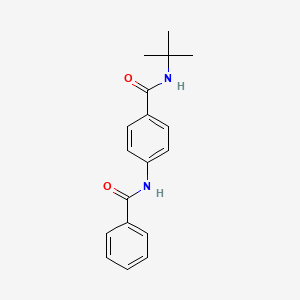 molecular formula C18H20N2O2 B5781804 4-(benzoylamino)-N-(tert-butyl)benzamide 