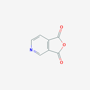 molecular formula C7H3NO3 B057819 3,4-Pyridinedicarboxylic anhydride CAS No. 4664-08-8