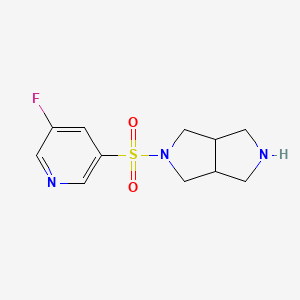 2-(5-Fluoropyridin-3-ylsulfonyl)octahydropyrrolo[3,4-c]pyrrole
