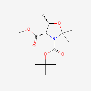 (4S,5S)-3-tert-Butyl 4-methyl 2,2,5-trimethyloxazolidine-3,4-dicarboxylate