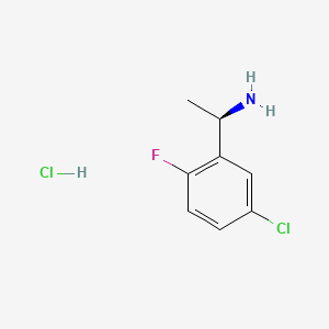 (R)-1-(5-Chloro-2-fluorophenyl)ethanamine hydrochloride