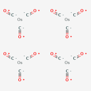 molecular formula C12O12Os4 B578245 Dodecacarbonyltetra-mu-hydridotetraosmium CAS No. 12375-04-1