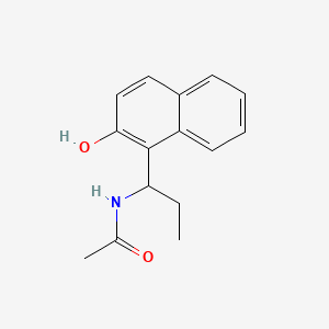 N-[1-(2-Hydroxynaphthalen-1-yl)propyl]acetamide