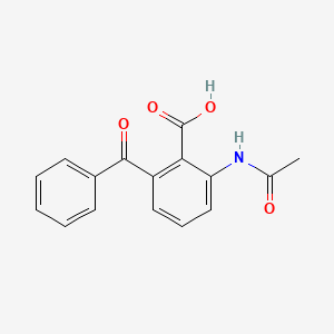 2-Acetamido-6-benzoylbenzoic acid